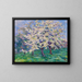 Pommier en fleurs - Willy Schlobach — framed artwork on a wall
