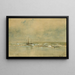 Marine Painting - Willy Schlobach — framed artwork on a wall