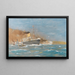 Departure of His Majesty the Emperor from Vigo, March 16, 1904 - Willy Stwer — framed artwork on a wall