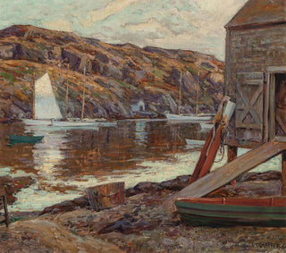 Hangar à bateaux - Wilson Henry Irvine — artwork view