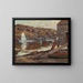 Hangar à bateaux - Wilson Henry Irvine — framed artwork on a wall