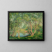 Hidden Lake - Wilson Henry Irvine — framed artwork on a wall