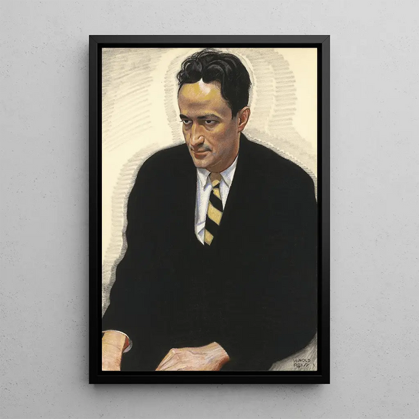 Jean Toomer - Winold Reiss — framed artwork on a wall