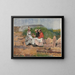 The Fisherman's Daughter - Winslow Homer — framed artwork on a wall
