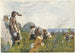 Berry Pickers Painting - Winslow Homer — artwork view