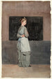 Blackboard painting - Winslow Homer — artwork view