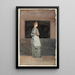 Blackboard painting - Winslow Homer — framed artwork on a wall