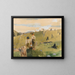 Boys on a Hill - Winslow Homer — framed artwork on a wall