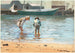 Boys Paddling - Winslow Homer — artwork view