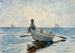 Boys in a Dory - Winslow Homer — artwork view