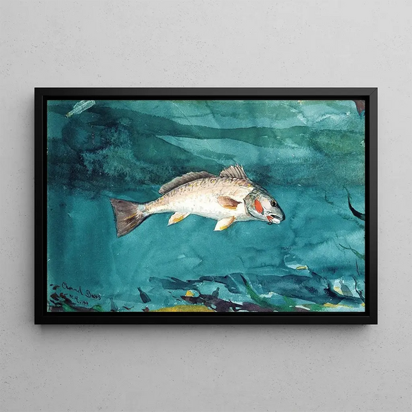Bar commun - Winslow Homer — framed artwork on a wall
