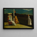 Croquet Game - Winslow Homer — framed artwork on a wall