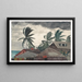 Hurricane in the Bahamas - Winslow Homer — framed artwork on a wall