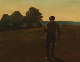 Man with a Sickle - Winslow Homer — artwork view