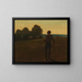 Man with a Sickle - Winslow Homer — framed artwork on a wall