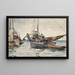 Market Scene in Nassau - Winslow Homer — framed artwork on a wall