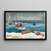 Nassau - Winslow Homer — framed artwork on a wall