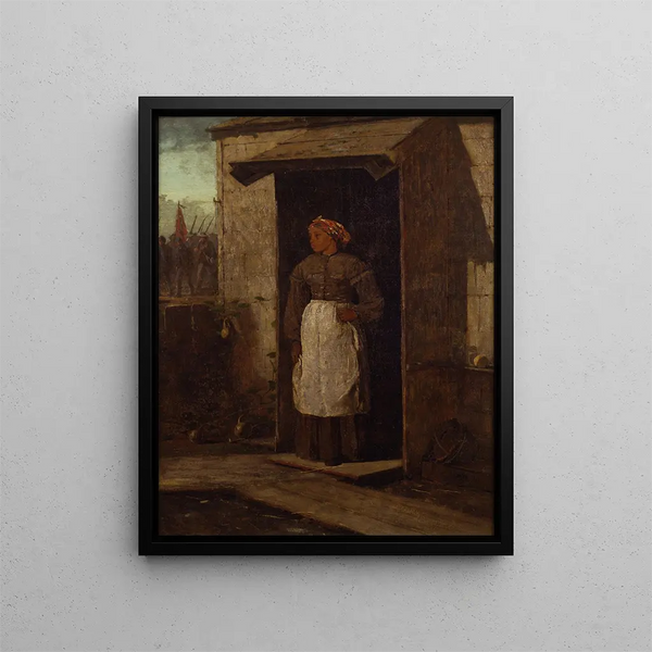 Near Andersonville - Winslow Homer — framed artwork on a wall