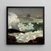 a sheltered coast - Winslow Homer — framed artwork on a wall