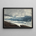 Les Brisants de Prouts Neck - Winslow Homer — framed artwork on a wall