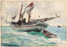 Schooner Nassau - Winslow Homer — artwork view