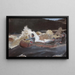 Descente des rapides, rivière Saguenay - Winslow Homer — framed artwork on a wall