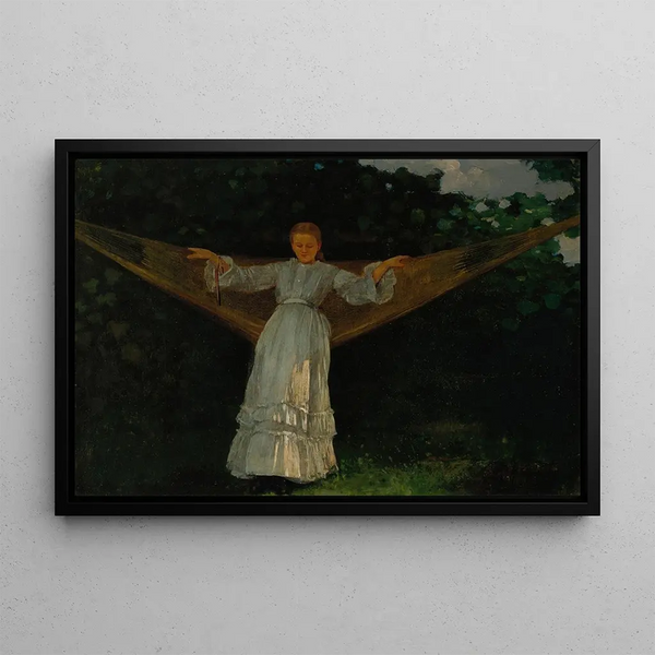 Summer Afternoon - Winslow Homer — framed artwork on a wall