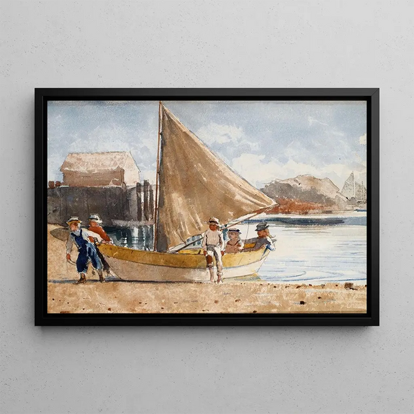 L'Été - Winslow Homer — framed artwork on a wall