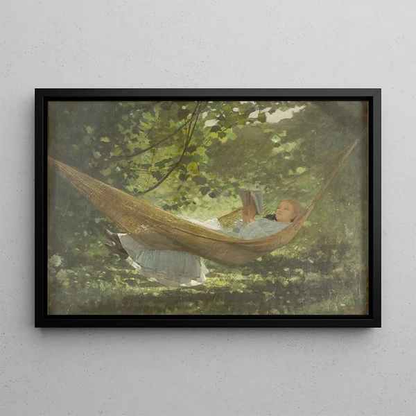 Light and Shadow Painting - Winslow Homer — framed artwork on a wall