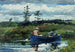 The Blue Boat - Winslow Homer — artwork view