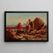 The Boat Builders - Winslow Homer — framed artwork on a wall
