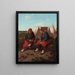 La pipe Brierwood - Winslow Homer — framed artwork on a wall