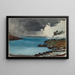L'Orage qui approche - Winslow Homer — framed artwork on a wall