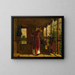 The Horn of the Hunt - Winslow Homer — framed artwork on a wall