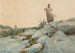 La Ramasseuse de fagots - Winslow Homer — artwork view