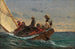La coquette - Winslow Homer — artwork view