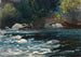 Les rapides de la rivière Hudson Adirondacks - Winslow Homer — artwork view