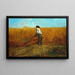 The Veteran in a New Field - Winslow Homer — framed artwork on a wall