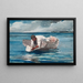 The Water Fan - Winslow Homer — framed artwork on a wall