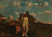 Two girls with sun hats in a field - Winslow Homer — artwork view