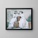Two Ladies - Winslow Homer — framed artwork on a wall