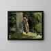 Tired - Winslow Homer — framed artwork on a wall