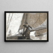Young Girl Yachting - Winslow Homer — framed artwork on a wall