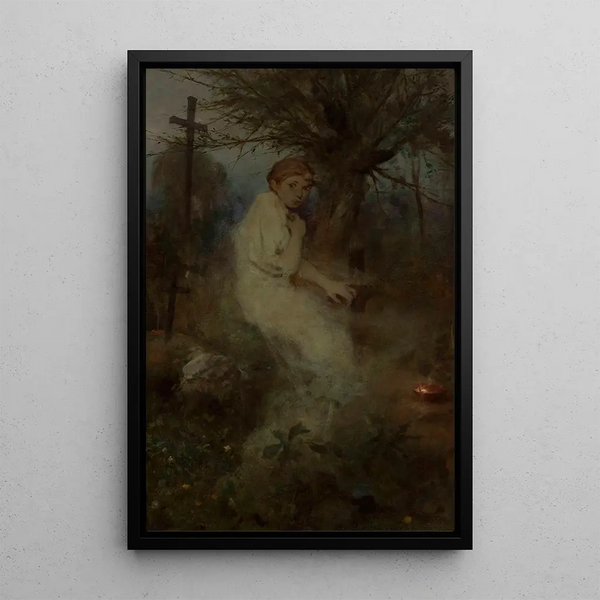 Day of the Dead - Witold Pruszkowski — framed artwork on a wall