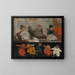 Dolls - Witold Wojtkiewicz — framed artwork on a wall