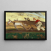 Labourage Painting - Witold Wojtkiewicz — framed artwork on a wall