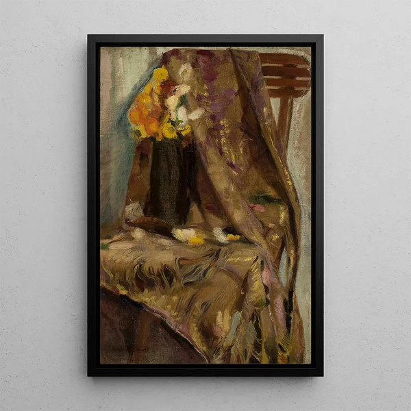 Nature morte - Witold Wojtkiewicz — framed artwork on a wall