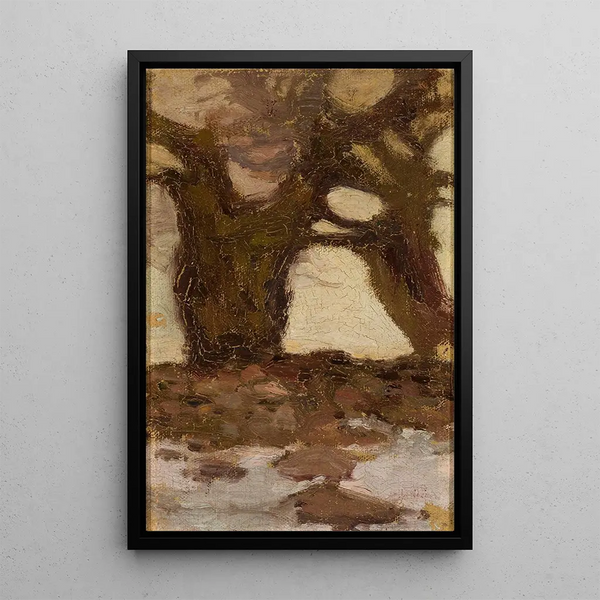 Willows - Witold Wojtkiewicz — framed artwork on a wall