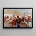 Easter Food Blessing - Włodzimierz Tetmajer — framed artwork on a wall