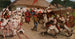 Scene of Folklore King among Peasants - Włodzimierz Tetmajer — artwork view